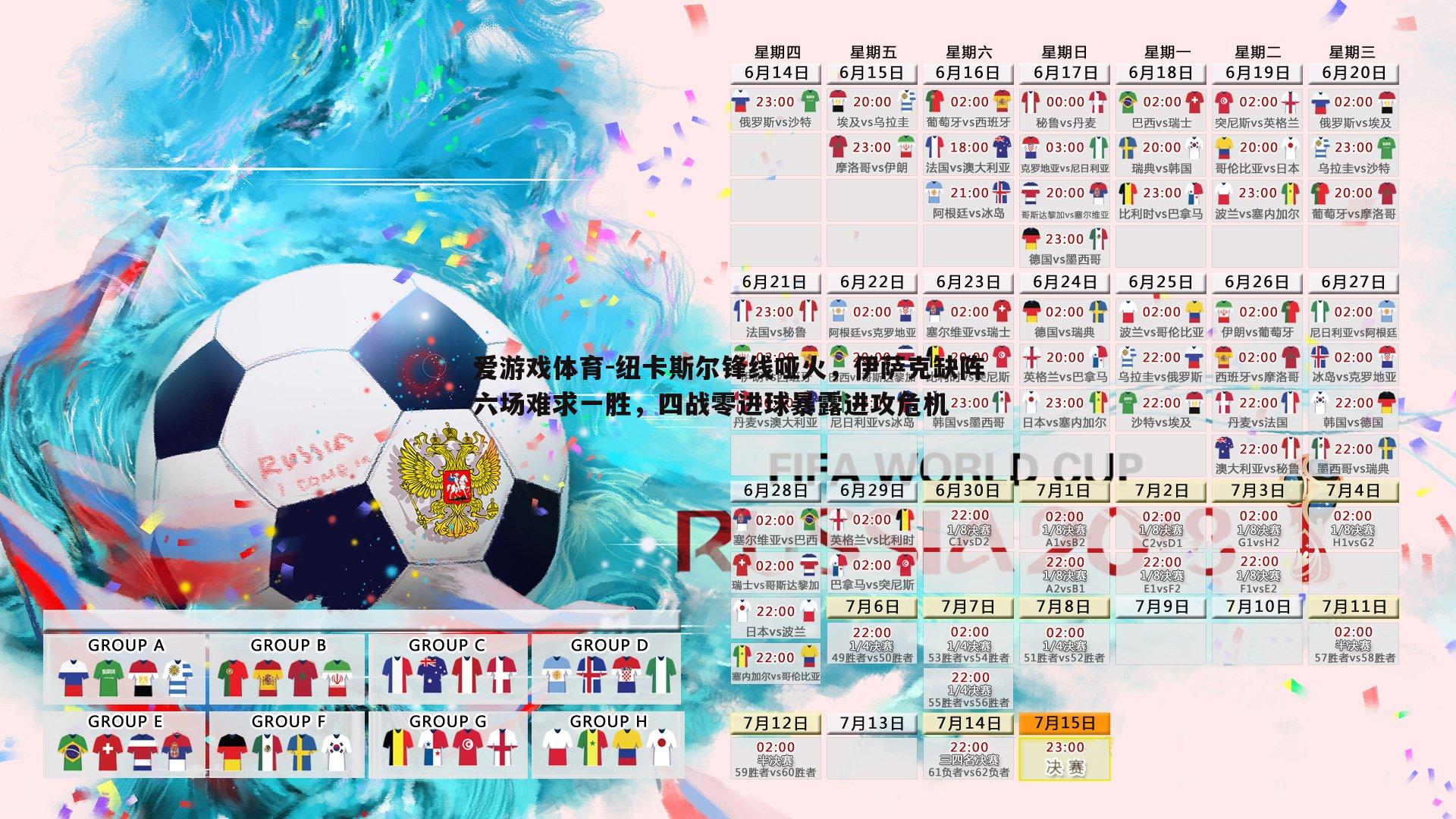 纽卡斯尔锋线哑火,伊萨克缺阵六场难求一胜,四战零进球暴露进攻危机